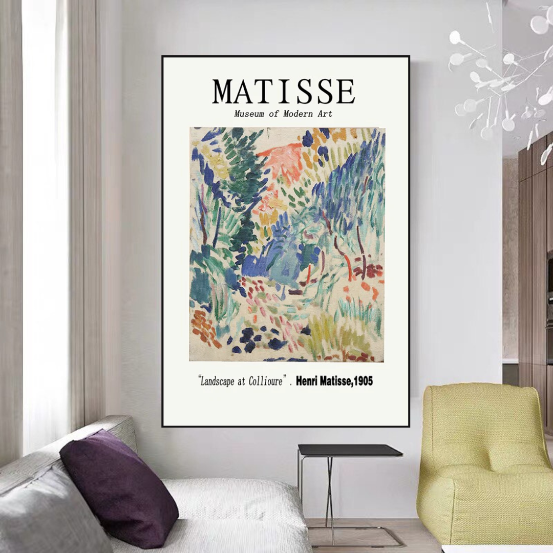 Henri Matisse Japanese Landscape Wall Art
