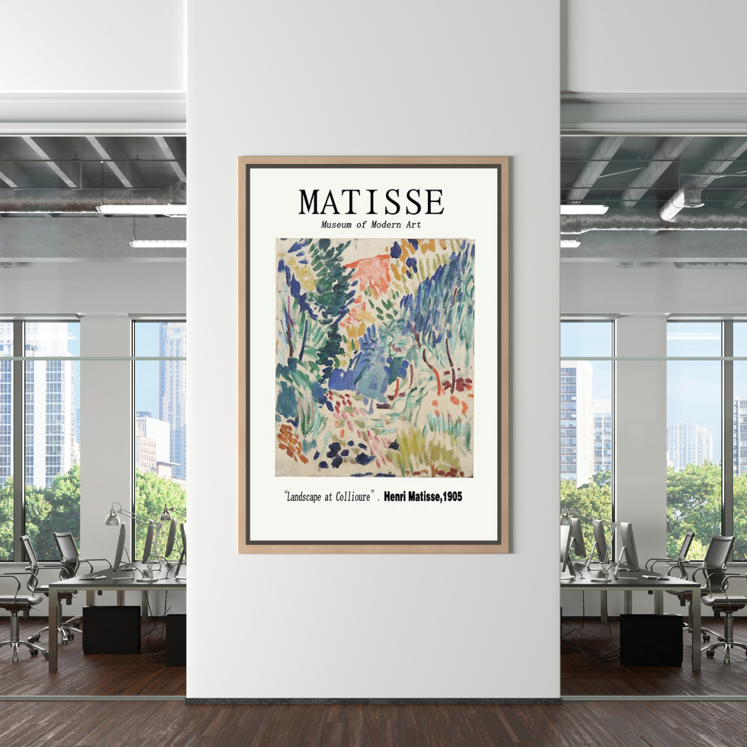Henri Matisse Japanese Landscape Wall Art-ChandeliersDecor