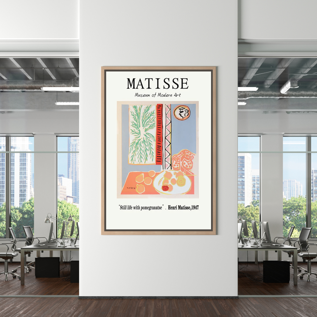 Henri Matisse Décoration murale sur toile Nature morte : Grenades
