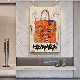 Hermes Birkin Bag Poster: Exquisite Wall Art-ChandeliersDecor