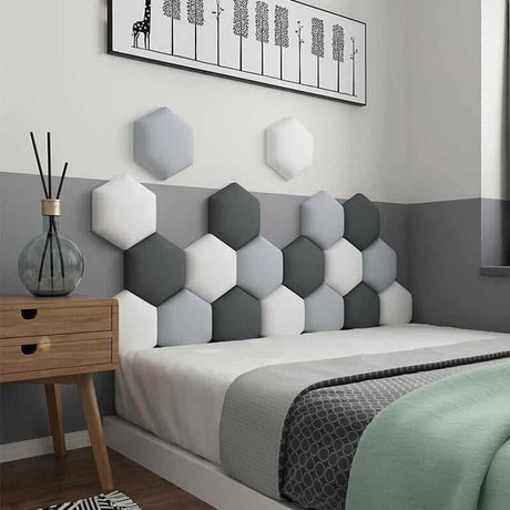 Hexagonal Acoustic Wall Panels for Living Room and Kids Room-ChandeliersDecor