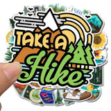 Hiking Camping Stickers Pack: Explore the Outdoors-ChandeliersDecor