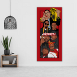 Hip Hop Old School 2Pac Biggie Smalls Canvas Wall Art-ChandeliersDecor