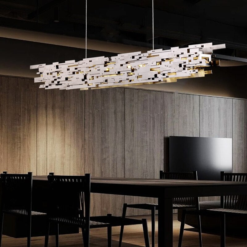 Honeycomb Chandelier - Elegant Lighting Fixture-ChandeliersDecor