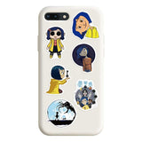 Horror Movie Coraline and the Secret Door Stickers Pack-ChandeliersDecor