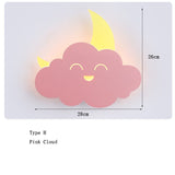 Hot Air Balloon Cloud Wall Light | Kids Room Hot Air Balloon Cloud Wall Light-ChandeliersDecor