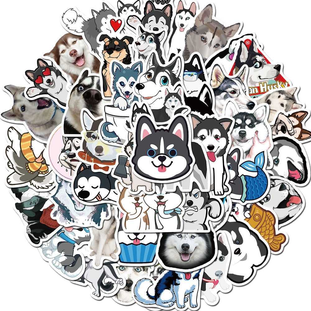 Husky Waterproof Stickers: Durable and Reliable-ChandeliersDecor