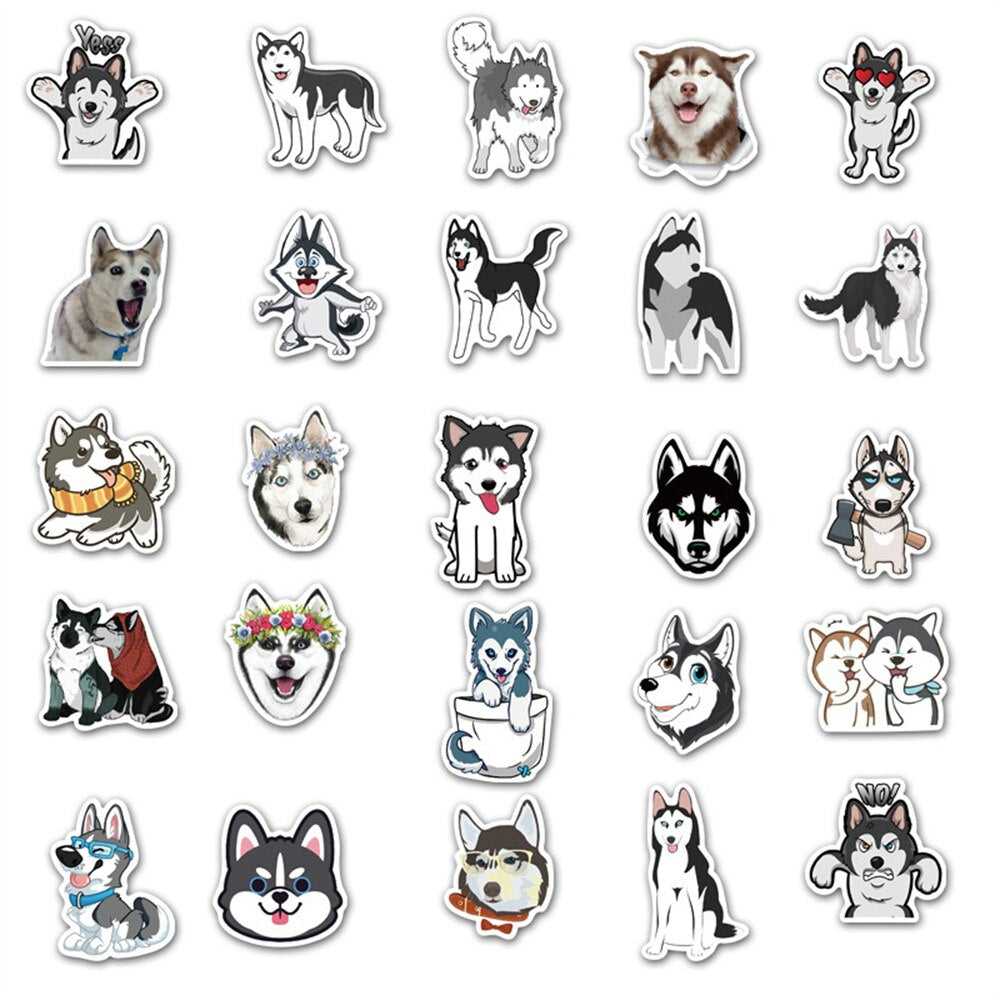 Husky Waterproof Stickers: Durable and Reliable-ChandeliersDecor