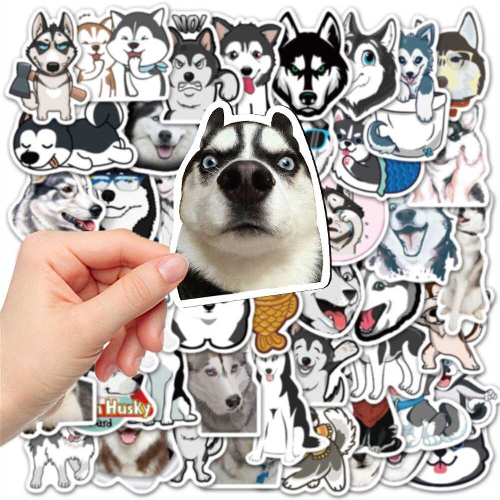 Husky Waterproof Stickers: Durable and Reliable-ChandeliersDecor