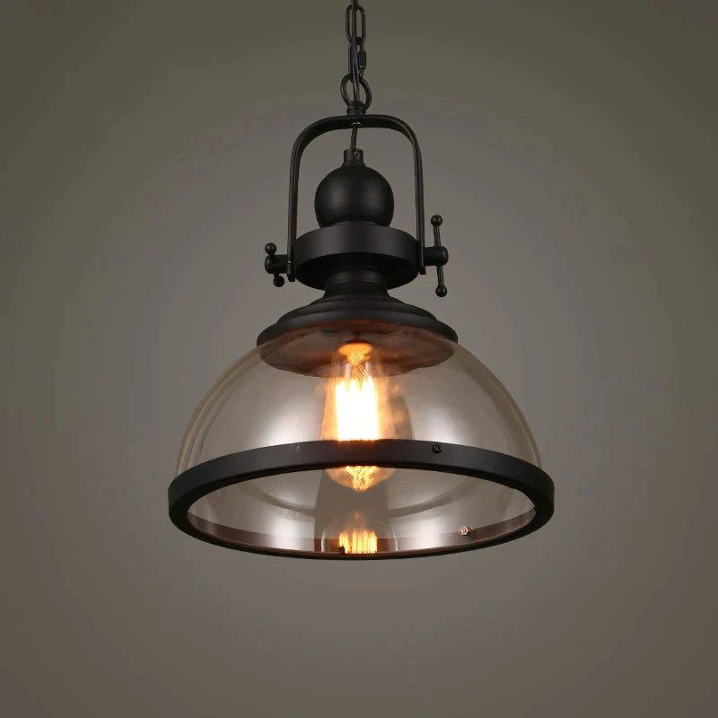 Illuminate Your Space with Vintage Charm – Iron LED Pendant Lights-ChandeliersDecor