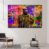 Illuminating Biggie Smalls Poster - Authentic & Vibrant-ChandeliersDecor