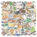 Ink Animal Stickers Pack-ChandeliersDecor