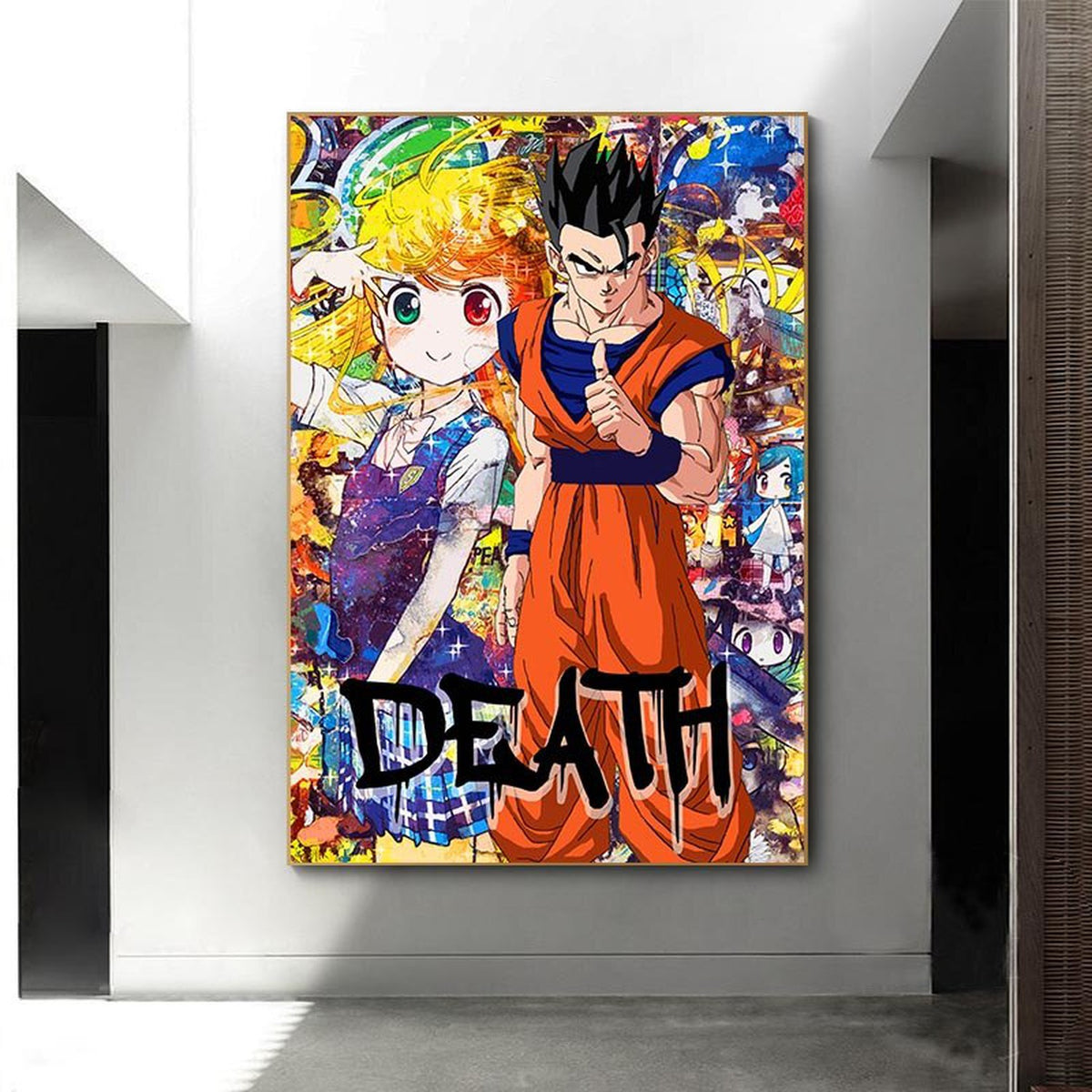Japanese Anime Canvas Wall Art: Vibrant & Authentic Designs