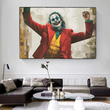 Joker Movie Canvas Wall Art - Exquisite Décor for Fans-ChandeliersDecor