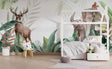 Jungle Safari Theme Kids Room Wallpaper Mural-ChandeliersDecor.com