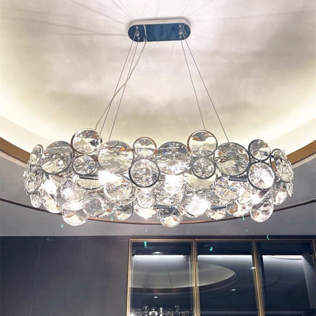 K9 Crystal Chandelier - Dazzling Elegance for Your Space-ChandeliersDecor