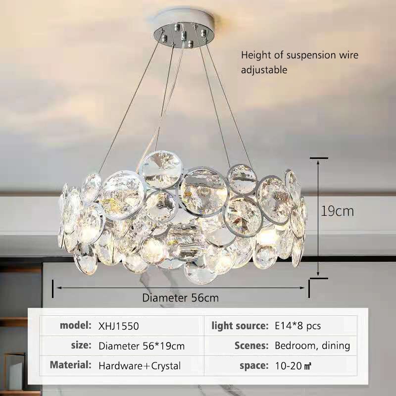 K9 Crystal Chandelier - Dazzling Elegance for Your Space-ChandeliersDecor