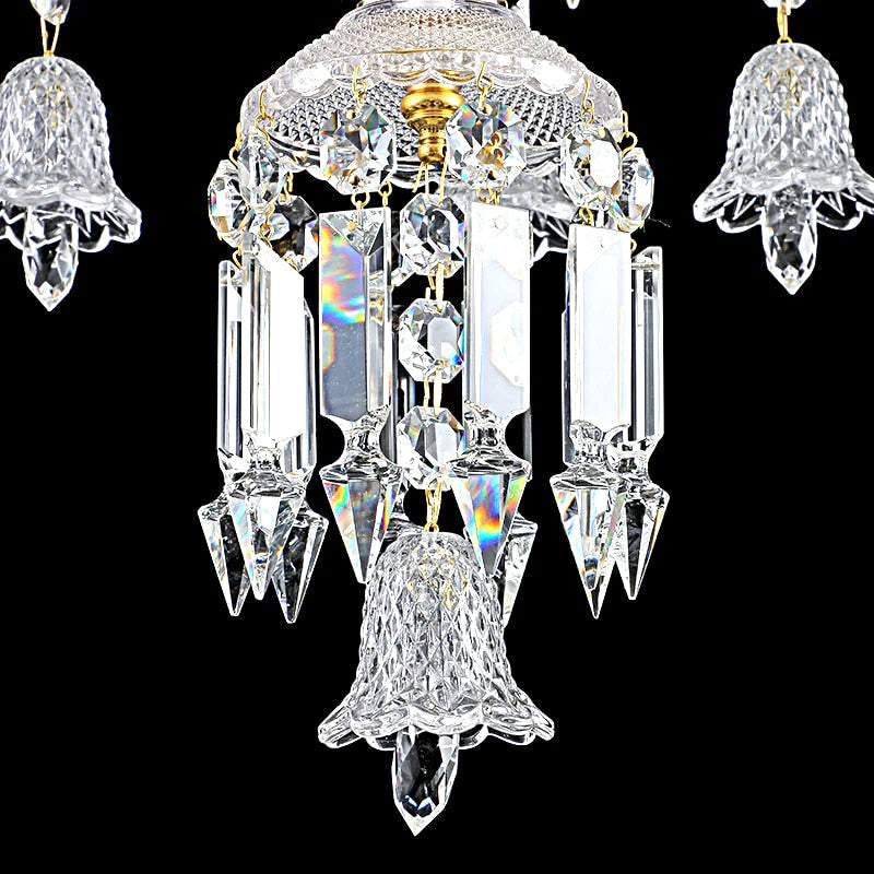 K9 Crystal Chandelier - Stunning and Elegant Lighting-ChandeliersDecor