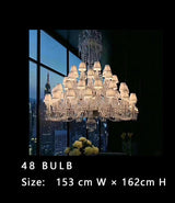 K9 Crystal Chandelier - Stunning and Elegant Lighting-ChandeliersDecor