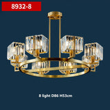 K9 Crystal Pendants Chandelier - Illuminate with Elegance-ChandeliersDecor