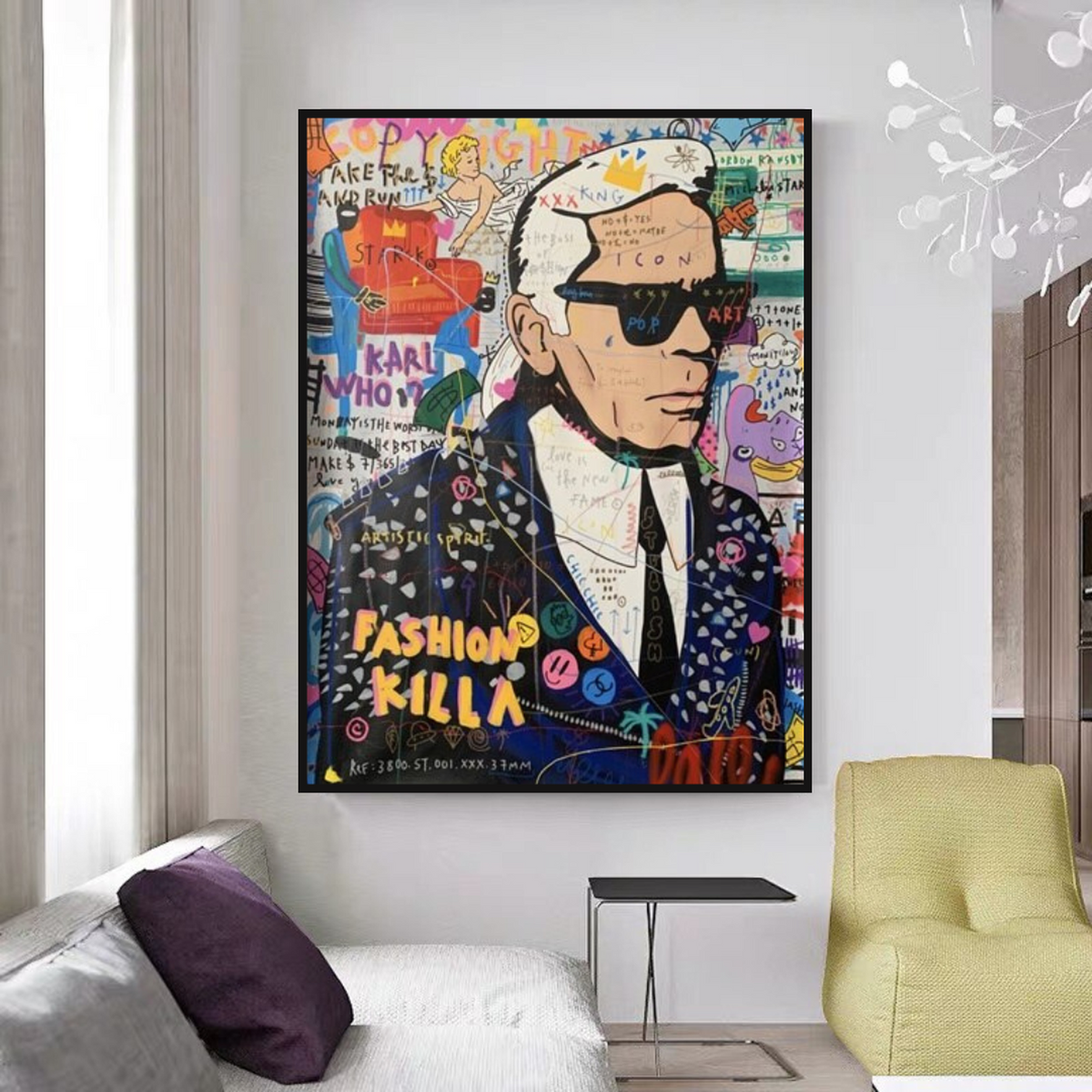 Karl Lagerfeld Master Canvas Wall Art