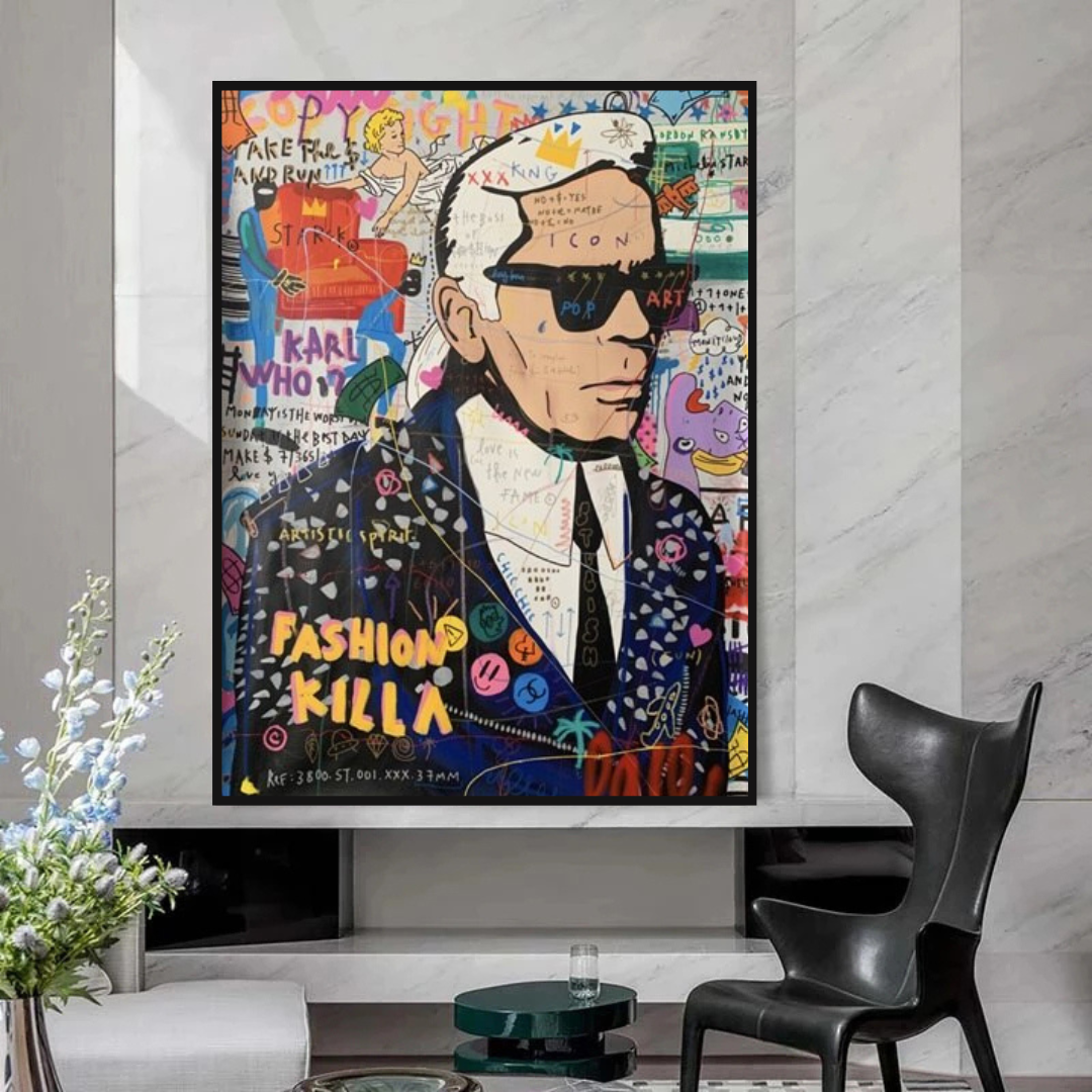 Karl Lagerfeld Poster: Authentic Art for Fashion Lovers