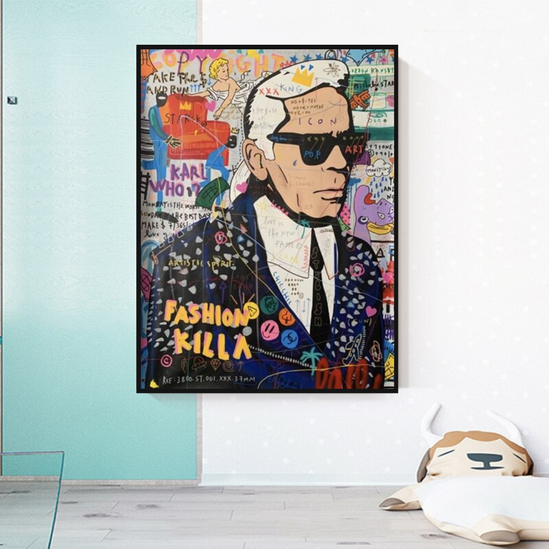 Karl Lagerfeld Poster: Authentic Art for Fashion Lovers