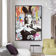 Kate Moss Bunny Art: Unique & Captivating Masterpieces