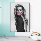 Kate Moss Chewing Gum Art: Explore Unique Masterpieces-ChandeliersDecor