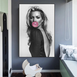 Kate Moss Chewing Gum Art: Explore Unique Masterpieces-ChandeliersDecor