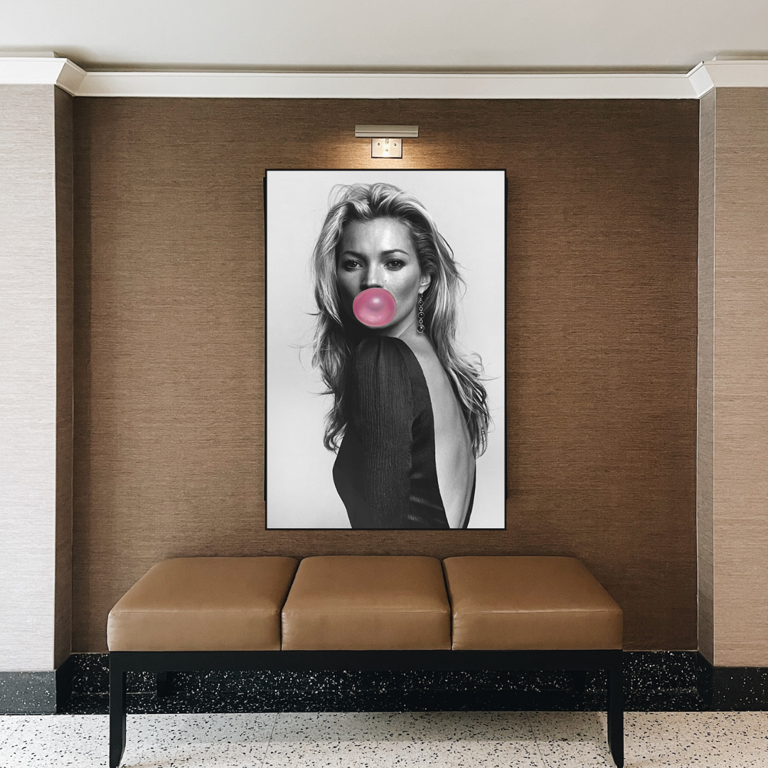 Kate Moss Chewing Gum Art: Explore Unique Masterpieces-ChandeliersDecor