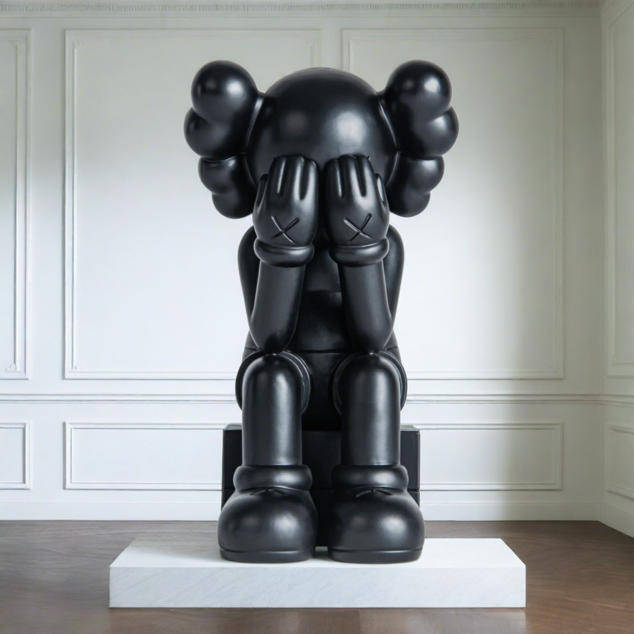 KAWS Bronze Passing Through Statue-ChandeliersDecor