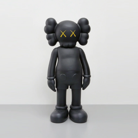 KAWS Four 4 Foot Companion Matt Black-ChandeliersDecor