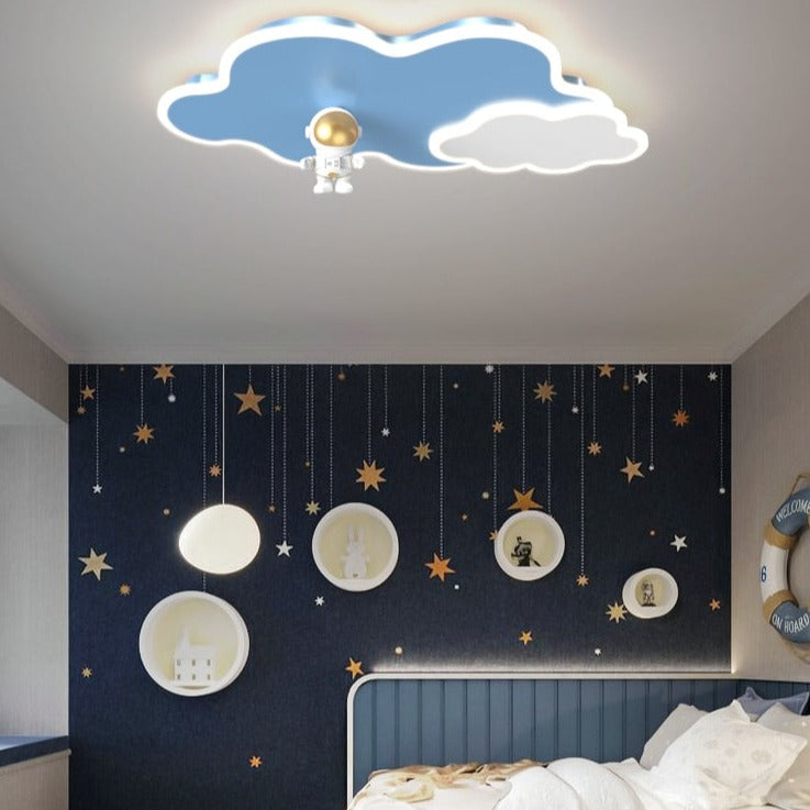 Kids Astronaut Ceiling Light | Kids Room Decor Lights-ChandeliersDecor