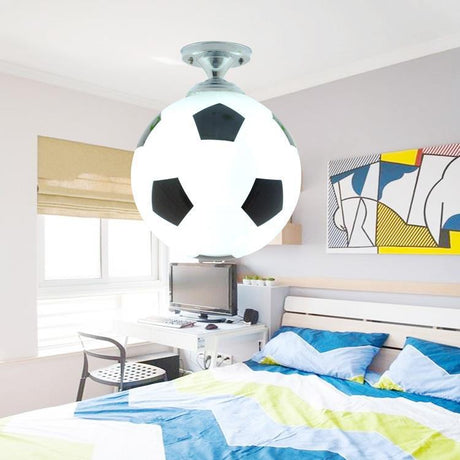 Kids Basketball Football Ceiling Light | Kids Room Decor Lights-ChandeliersDecor