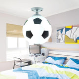 Kids Football Pendant Ceiling Light | Kids Room Decor Lights-ChandeliersDecor