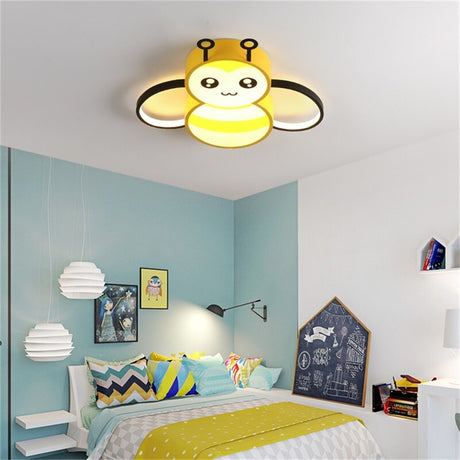 Kids Honey Bee Ceiling Light | Kids Room Decor Lights-ChandeliersDecor