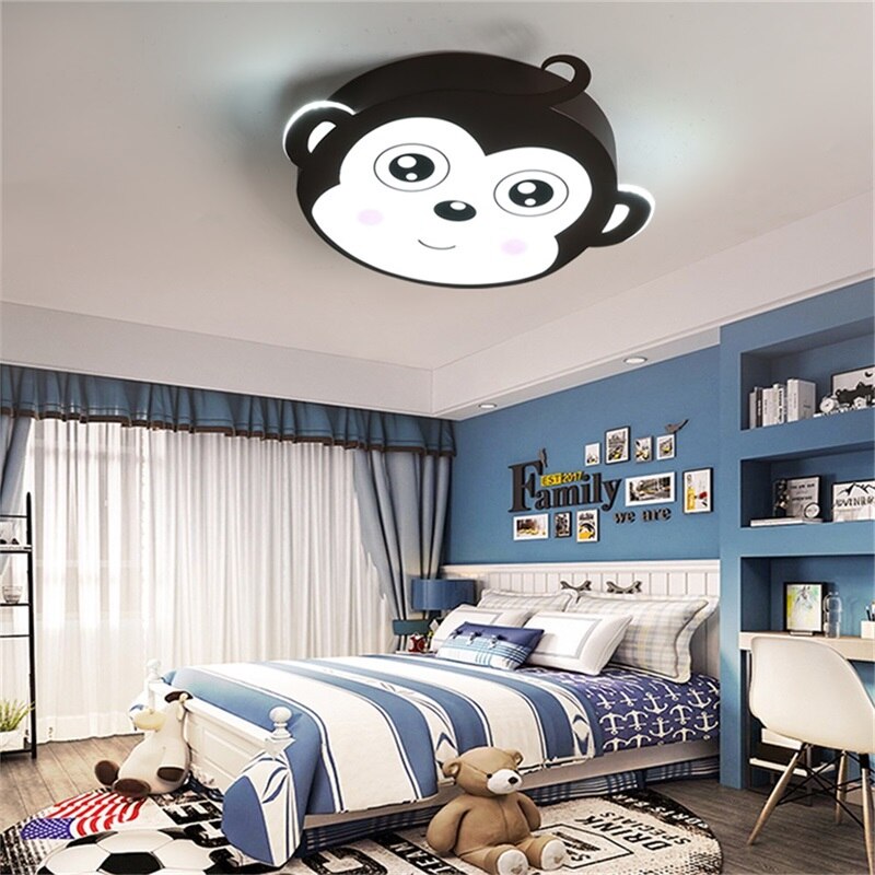 Kids Monkey Ceiling Light | Kids Room Decor Lights-ChandeliersDecor