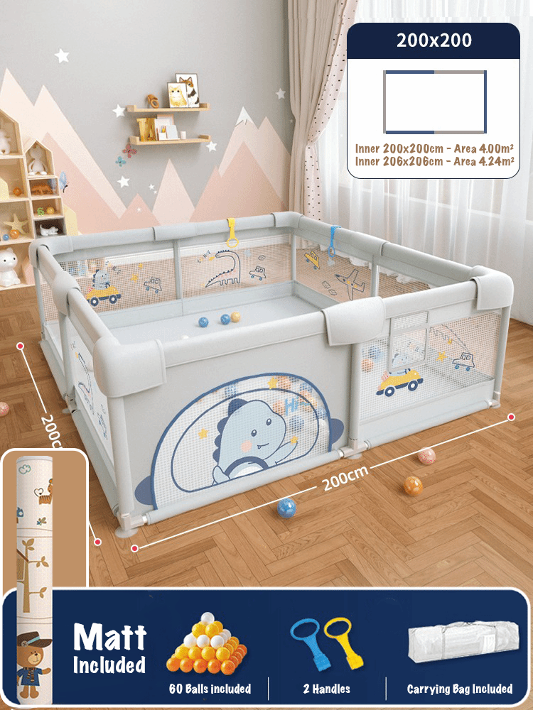 Kids Play Pen Fence: The Perfect Security Solution-ChandeliersDecor