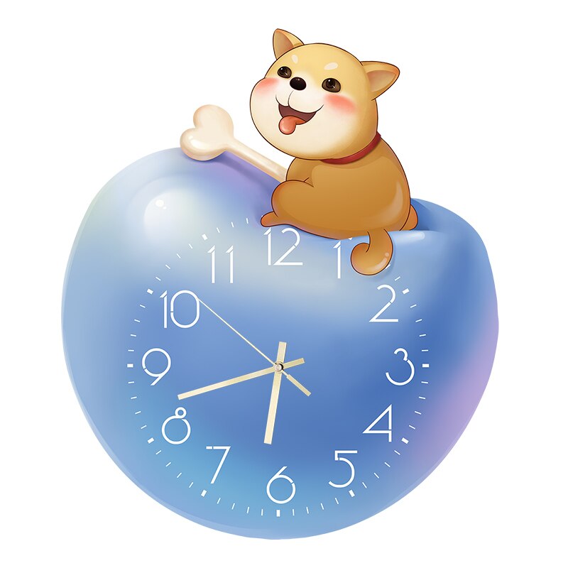 Kids Room Cartoon Wall Clock