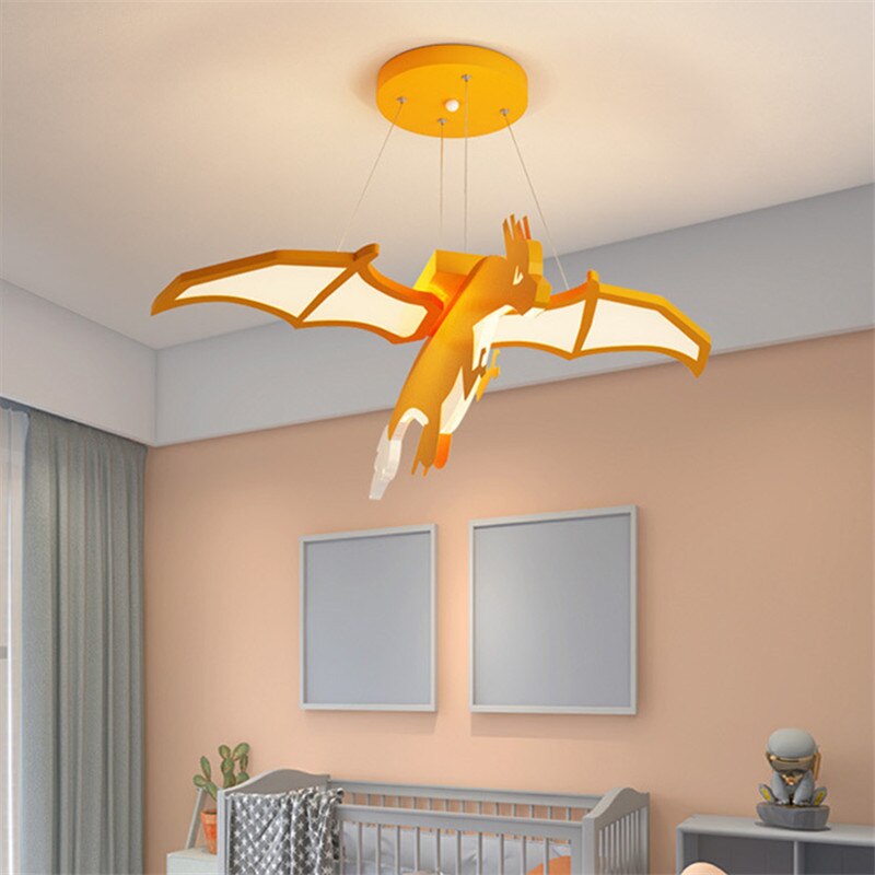 Kids Room Dino Light - Dinosaur Ceiling Chandelier Lights-ChandeliersDecor