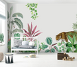 Kids Room Jungle Scene Wallpaper Murals-ChandeliersDecor