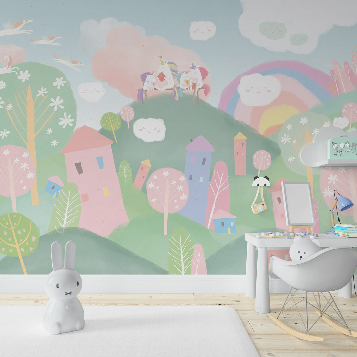 Kids Room Wallpaper Mural - Transform Your Child's Space-ChandeliersDecor