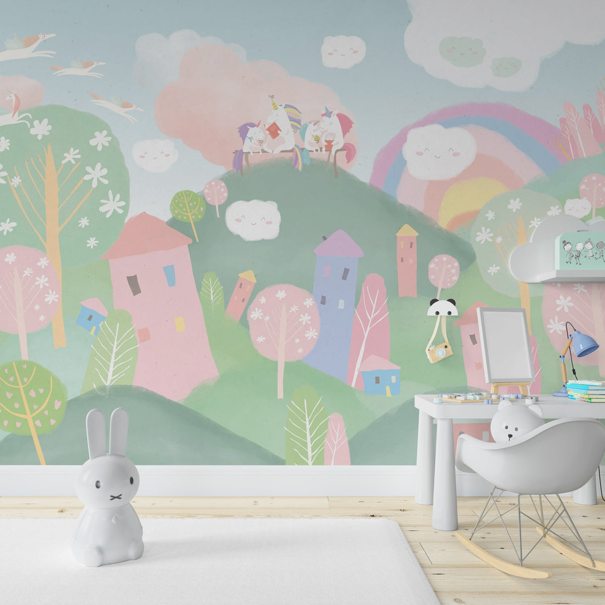 Kids Room Wallpaper Mural - Transform Your Child's Space-ChandeliersDecor