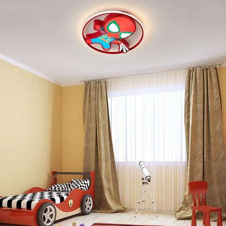 Kids Spiderman Ceiling Light - Enhance Your Kids' Room Decor-ChandeliersDecor