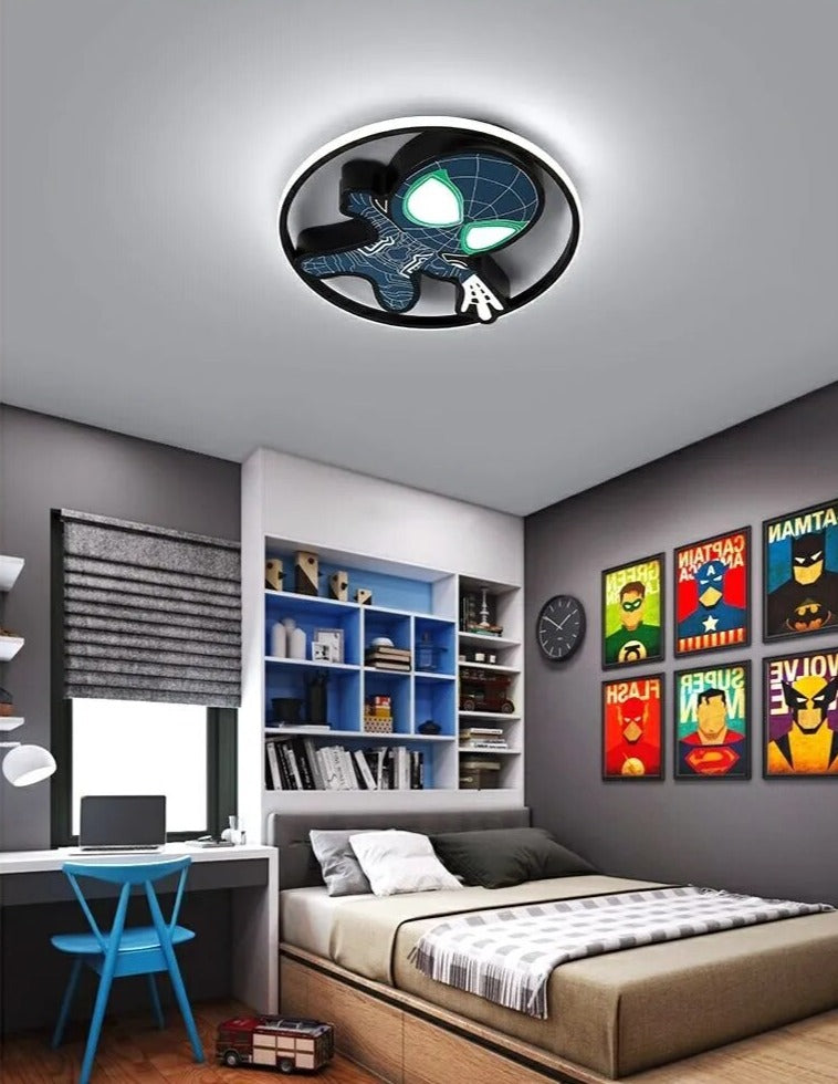 Kids Spiderman Ceiling Light - Enhance Your Kids' Room Decor