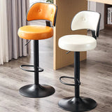 Kitchen Island Dining Cadeira Leather Stools Bar Chair-GraffitiWallArt