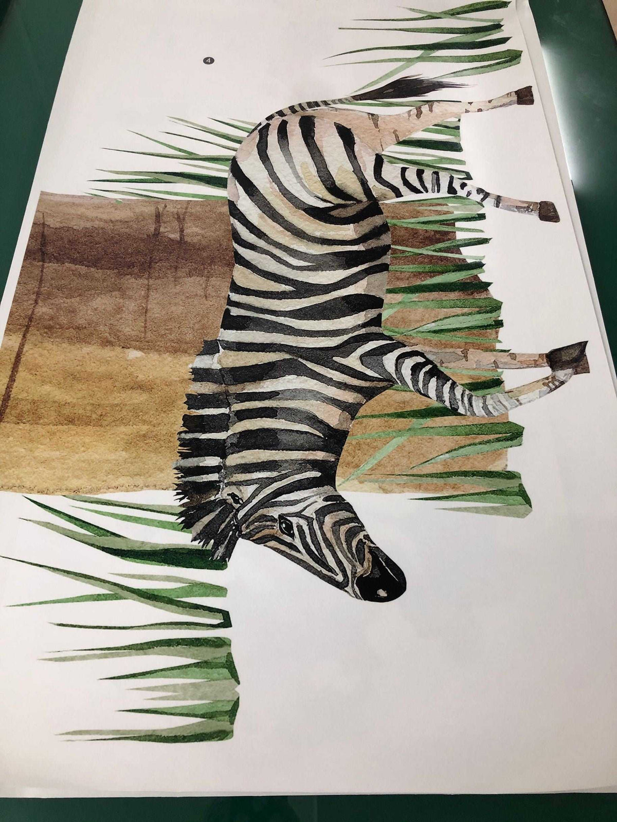 Large Forest Animal Wall Sticker For Kids Rooms Giraffe Elephant Zebra Kids Stickers Home Decoration Print Art Vinyl Decal