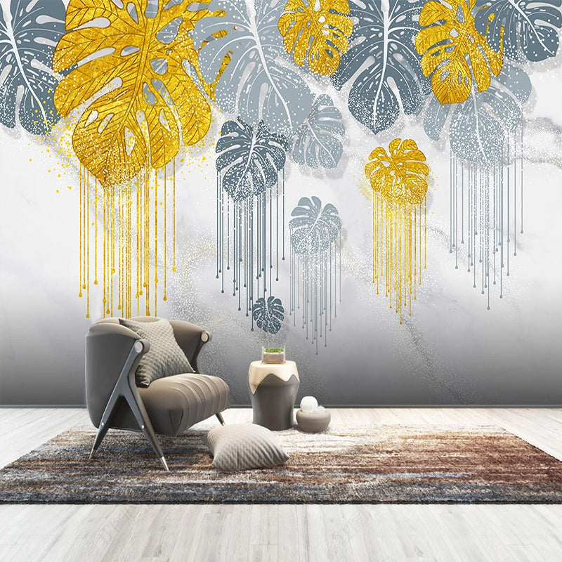 Leaf Wallpaper - Shop Dripping's Stunning Designs-ChandeliersDecor