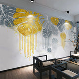 Leaf Wallpaper - Shop Dripping's Stunning Designs-ChandeliersDecor